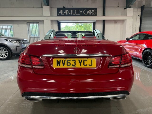 Mercedes-Benz E Class 2013 2.1 E250 Cdi Amg Sport Cabriolet G Red #4