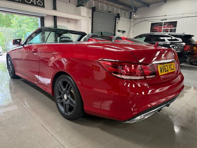 Mercedes-Benz E Class 2013 2.1 E250 Cdi Amg Sport Cabriolet G Red #5