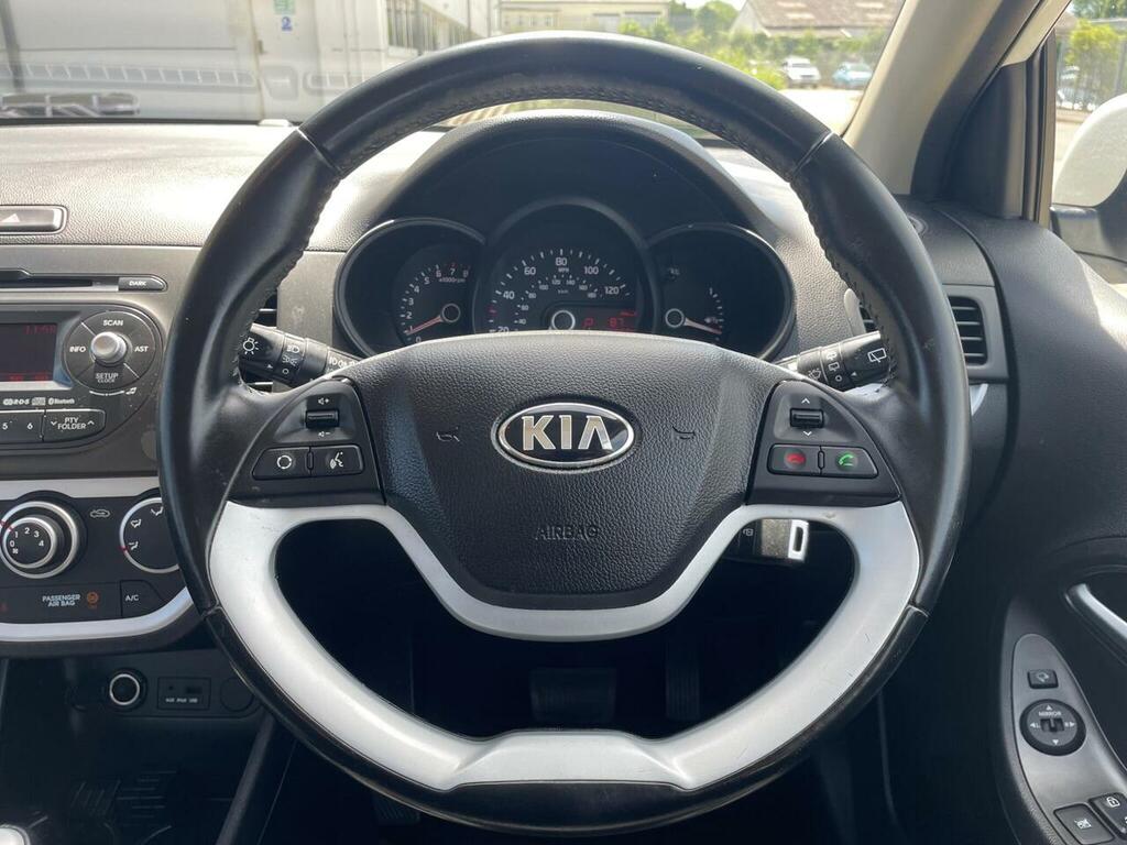 Kia Picanto 1.25 Ecodynamics 4 Hatchback Eur White #16