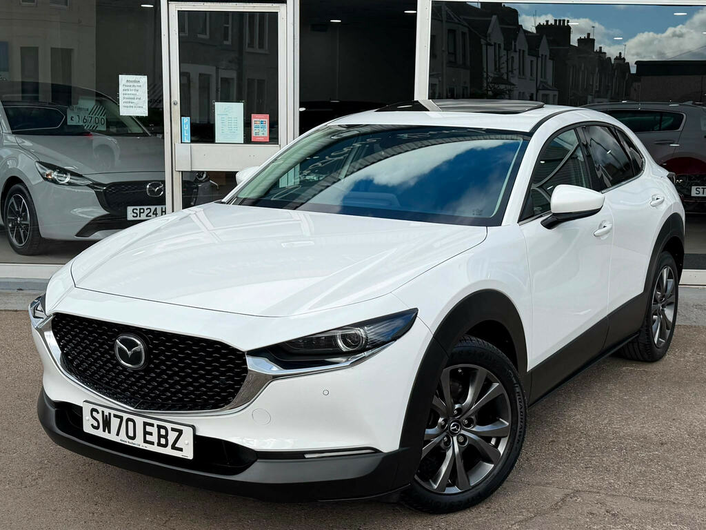 Mazda CX-30 2.0 Skyactiv-x Mhev Sport Lux Euro 6 Ss SW70EBZ White #5
