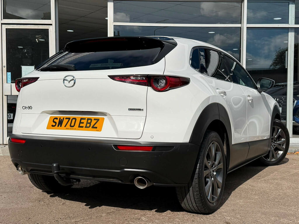 Mazda CX-30 2.0 Skyactiv-x Mhev Sport Lux Euro 6 Ss SW70EBZ White #3
