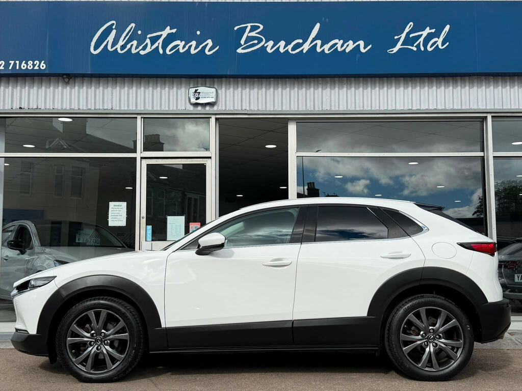 Mazda CX-30 2.0 Skyactiv-x Mhev Sport Lux Euro 6 Ss SW70EBZ White #2