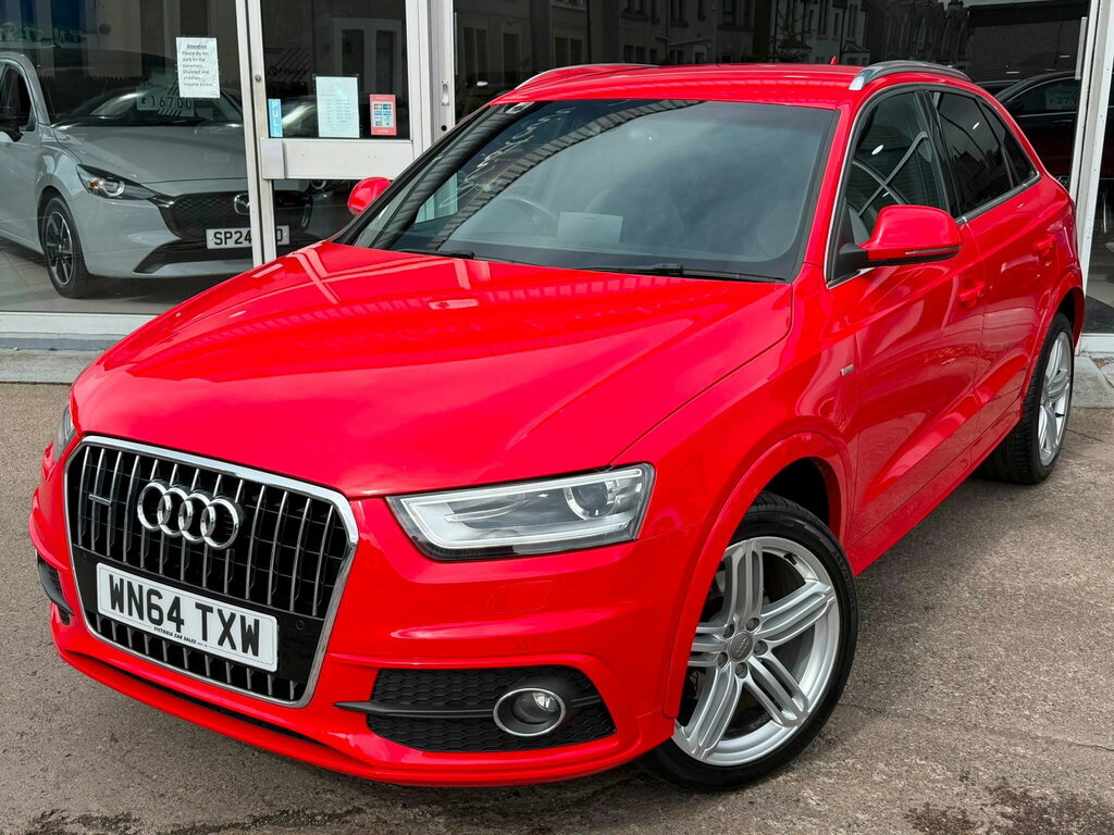 Audi Q3 2.0 Tdi S Line Plus Suv Quattro Red #4