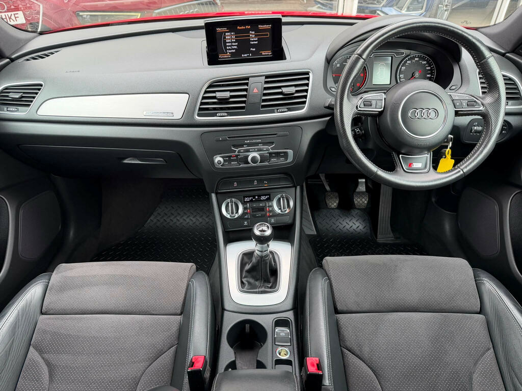 Audi Q3 2.0 Tdi S Line Plus Suv Quattro Red #6
