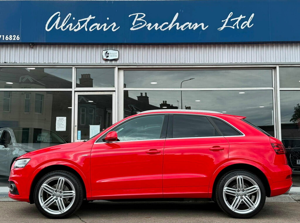 Audi Q3 2.0 Tdi S Line Plus Suv Quattro Red #2