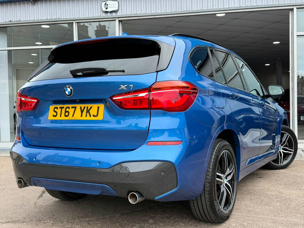 BMW X1 2.0 20D M Sport Xdrive Euro 6 Ss Blue #3