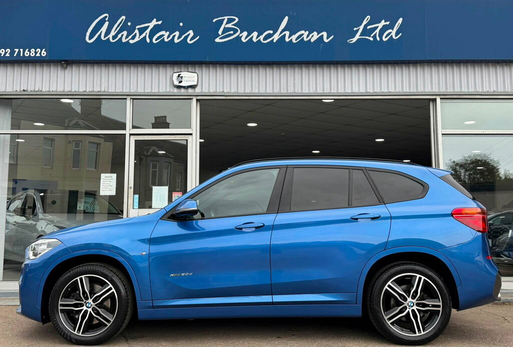 BMW X1 2.0 20D M Sport Xdrive Euro 6 Ss Blue #2