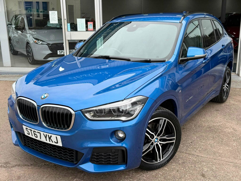 BMW X1 2.0 20D M Sport Xdrive Euro 6 Ss Blue #4