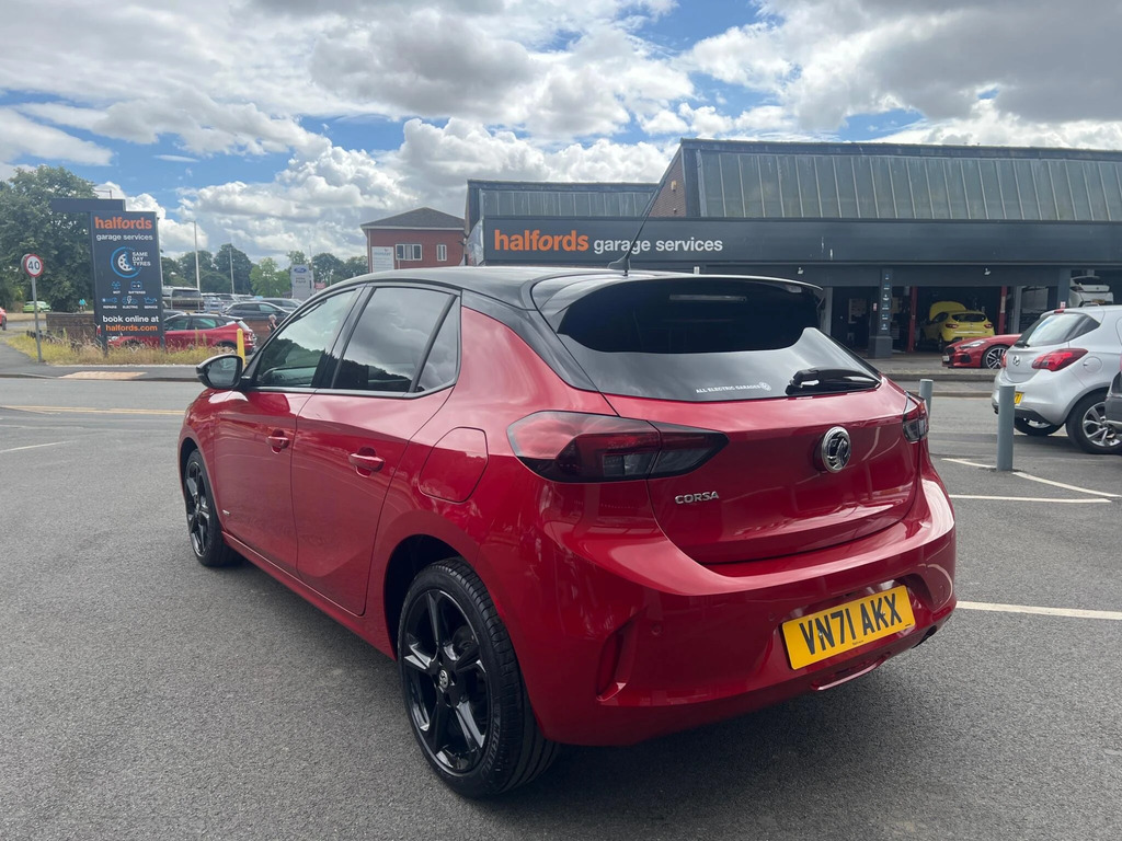 Vauxhall Corsa 1.2 Turbo Griffin Euro 6 Ss VN71AKX Red #4