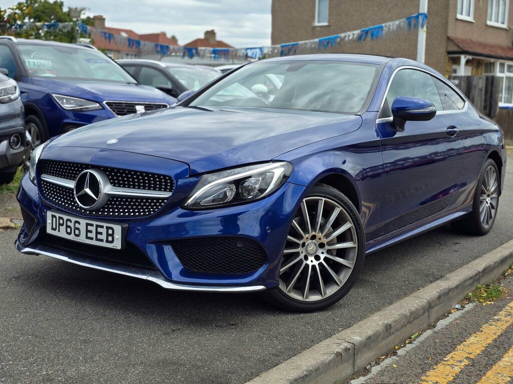 Mercedes-Benz C Class 2.0 C200 Amg Line G-tronic 4Matic Euro 6 Ss DP66EEB Blue #5