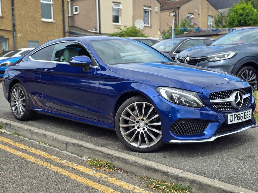 Mercedes-Benz C Class 2.0 C200 Amg Line G-tronic 4Matic Euro 6 Ss DP66EEB Blue #3