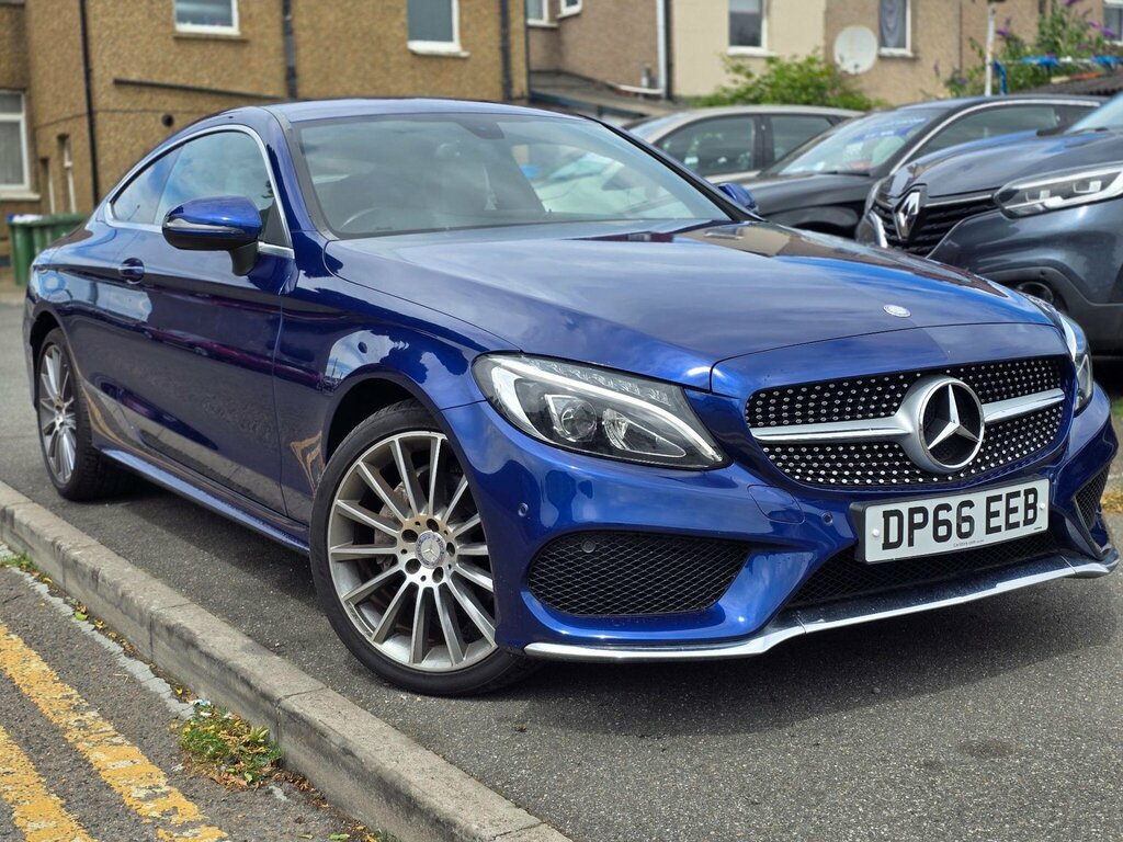 Mercedes-Benz C Class 2.0 C200 Amg Line G-tronic 4Matic Euro 6 Ss Blue