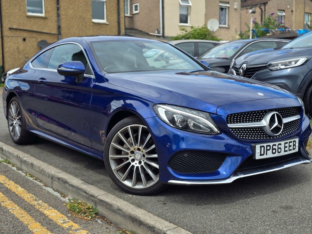 Mercedes-Benz C Class 2.0 C200 Amg Line G-tronic 4Matic Euro 6 Ss DP66EEB Blue #2