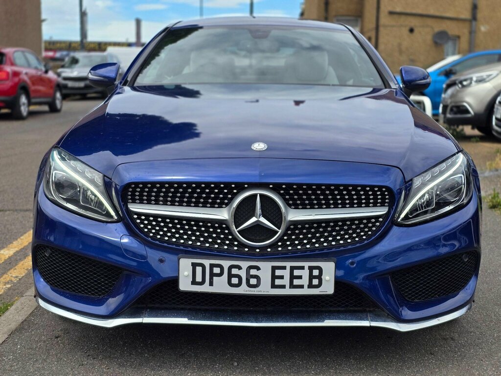 Mercedes-Benz C Class 2.0 C200 Amg Line G-tronic 4Matic Euro 6 Ss DP66EEB Blue #4