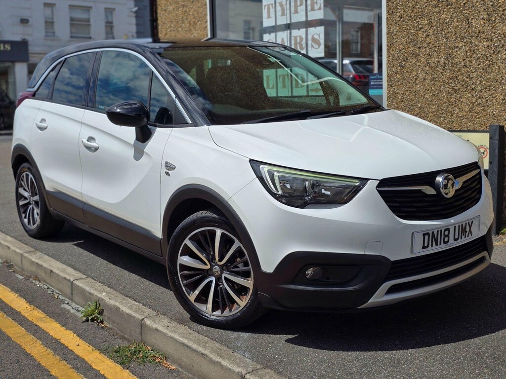 Vauxhall Crossland X 1.2 Elite Nav Euro 6 DN18UMX White #2