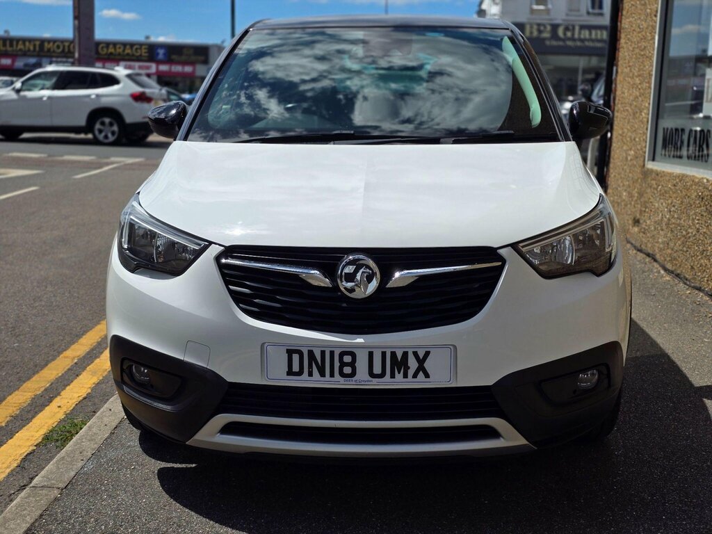 Vauxhall Crossland X 1.2 Elite Nav Euro 6 DN18UMX White #3