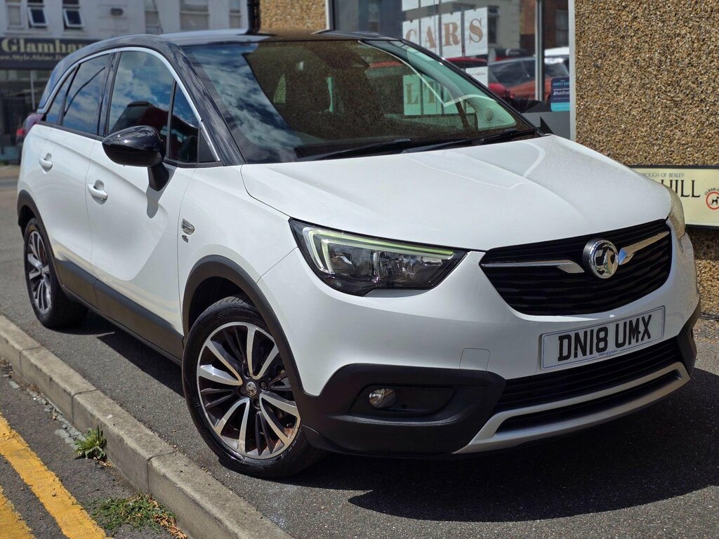 Vauxhall Crossland X 1.2 Elite Nav Euro 6 DN18UMX White