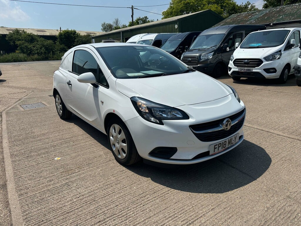Vauxhall Corsa Ecoflex Car Derived Van Fwd L1 H1 S White #2