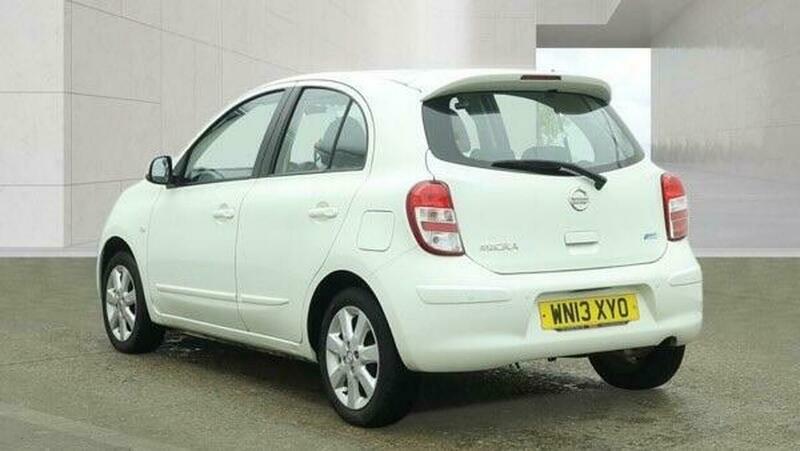 Nissan Micra 1.2 Dig-s Tekna Cvt White #5