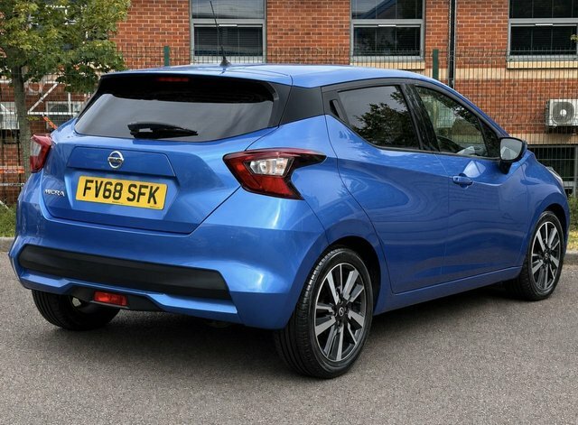 Nissan Micra Ig-t N-connecta Hatchback Blue #2