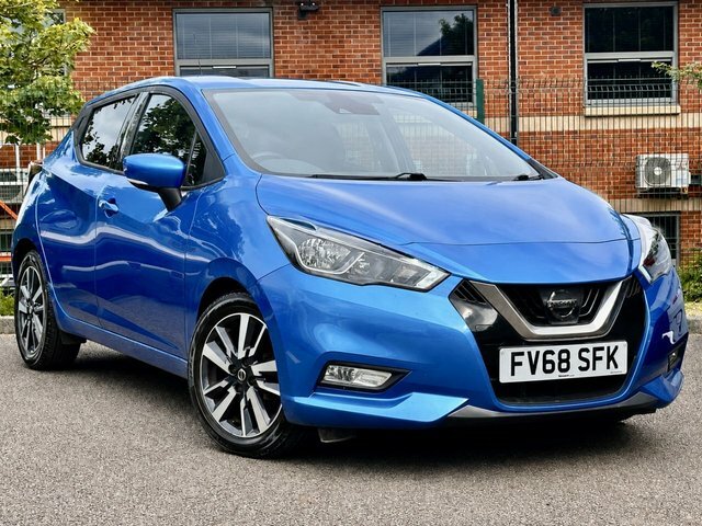 Nissan Micra Ig-t N-connecta Hatchback Blue