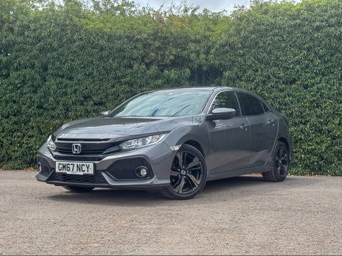 Honda Civic 1.5 Vtec Turbo Prestige Cvt Euro 6 Ss Grey #44