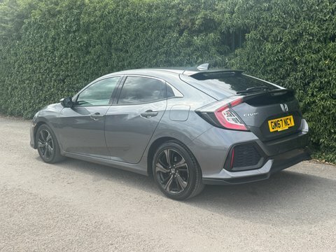 Honda Civic 1.5 Vtec Turbo Prestige Cvt Euro 6 Ss Grey #20