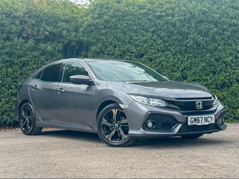 Honda Civic 1.5 Vtec Turbo Prestige Cvt Euro 6 Ss Grey #45