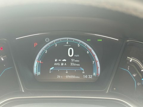 Honda Civic 1.5 Vtec Turbo Prestige Cvt Euro 6 Ss Grey #11