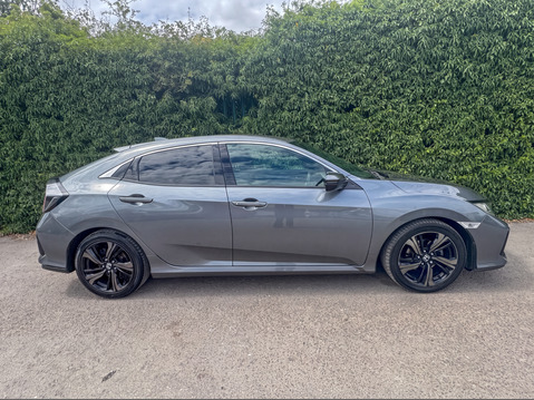 Honda Civic 1.5 Vtec Turbo Prestige Cvt Euro 6 Ss Grey #47