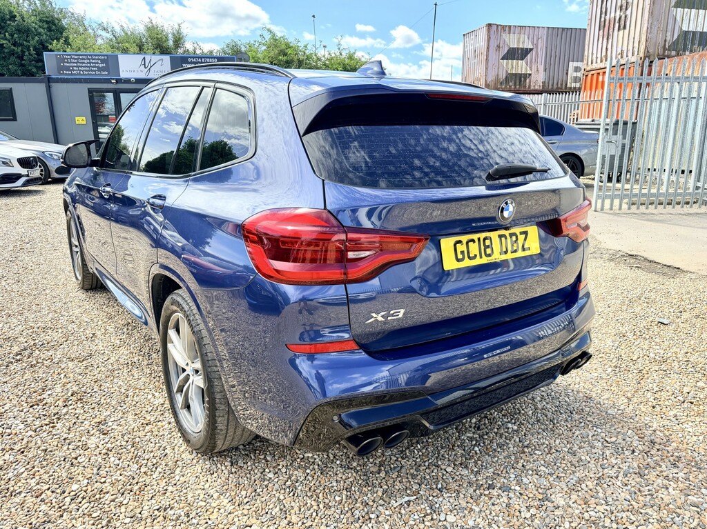 BMW X3 2.0 20D M Sport Xdrive Euro 6 Blue #5