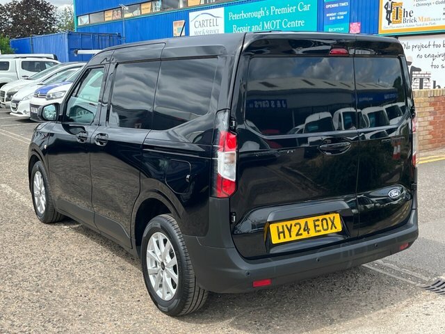 Ford Transit Courier Ecoboost Limited Panel Van HY24EOX Black #6