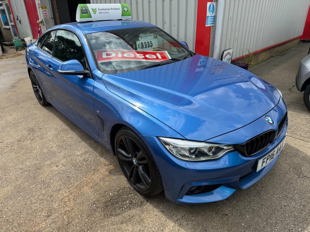 BMW 4 Series 2.0 420D M Sport Euro 6 Ss Blue