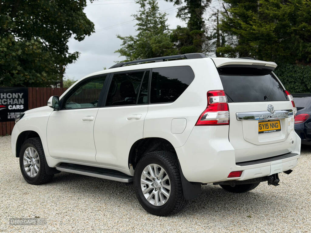Toyota Land Cruiser 3.0 D-4d Icon 7 Seats White #3