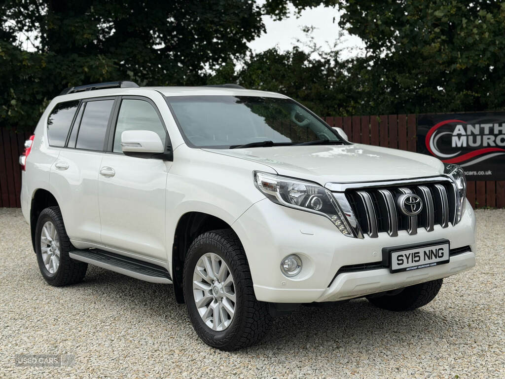 Toyota Land Cruiser 3.0 D-4d Icon 7 Seats White #2