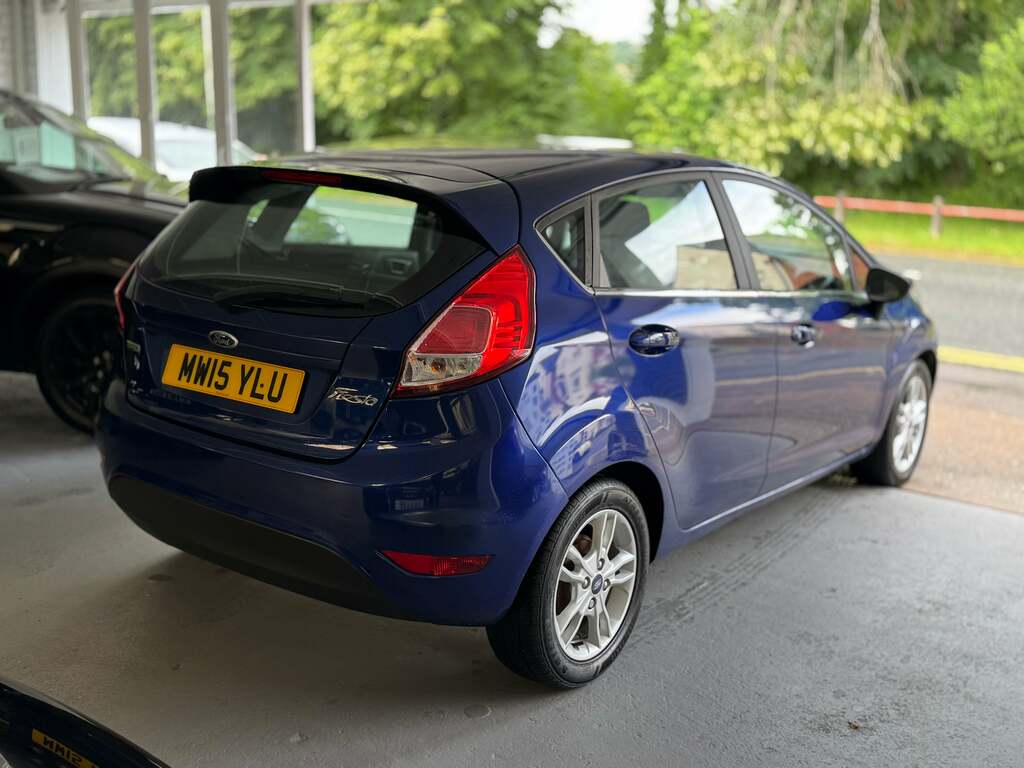 Ford Fiesta 1.25 Zetec Euro 6 White #5