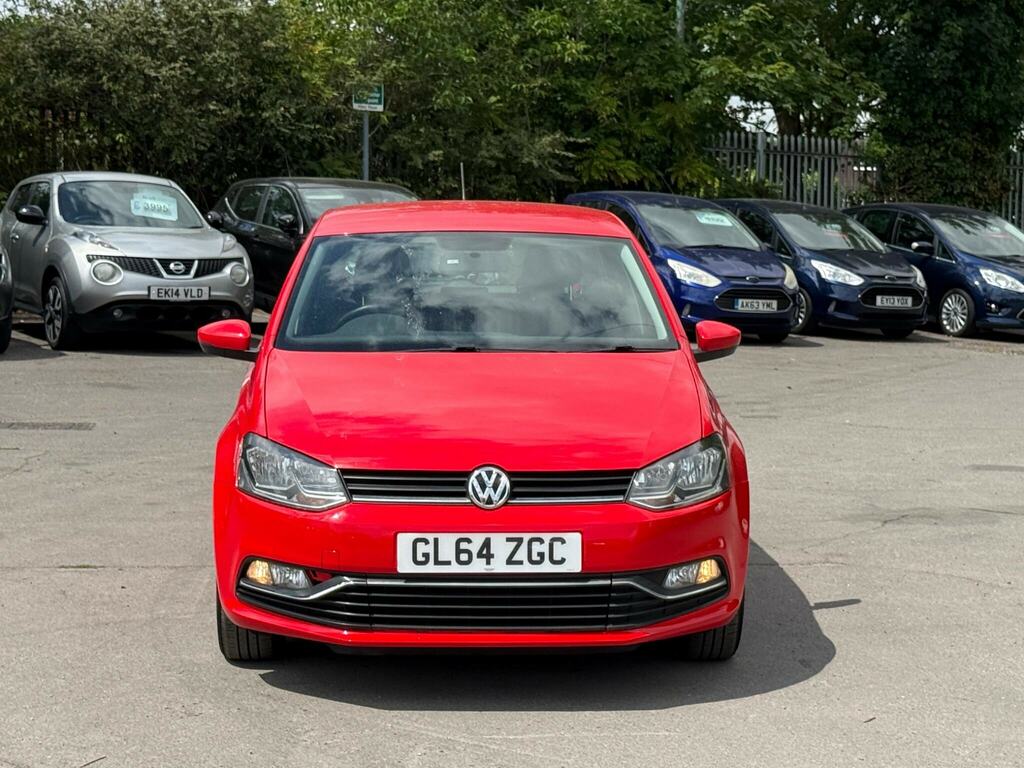 Volkswagen Polo 1.0 Bluemotion Tech Se Euro 6 Ss Red #2