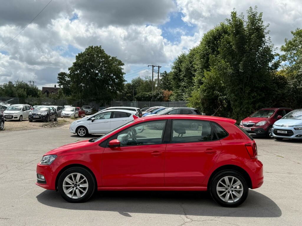 Volkswagen Polo 1.0 Bluemotion Tech Se Euro 6 Ss Red #4