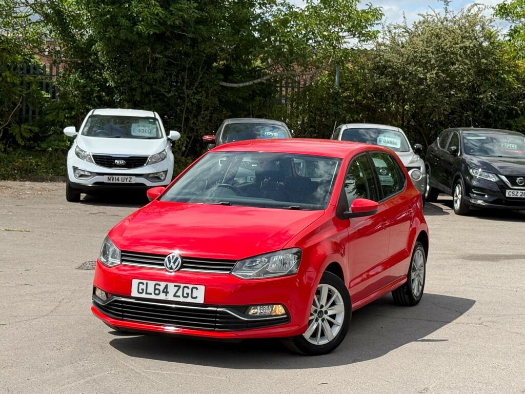 Volkswagen Polo 1.0 Bluemotion Tech Se Euro 6 Ss Red #3