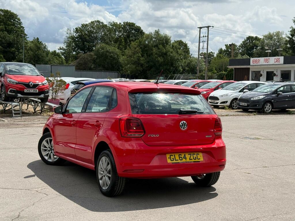 Volkswagen Polo 1.0 Bluemotion Tech Se Euro 6 Ss Red #5