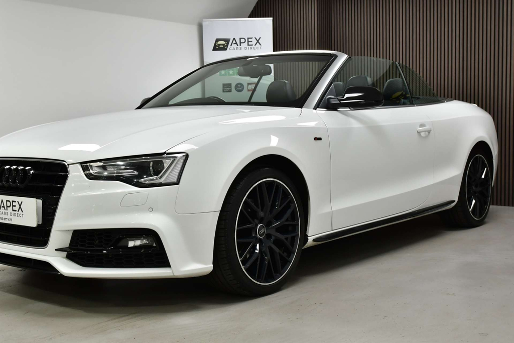 Audi A5 Tfsi S Line Special Edition Plus Convertible Petro White #5