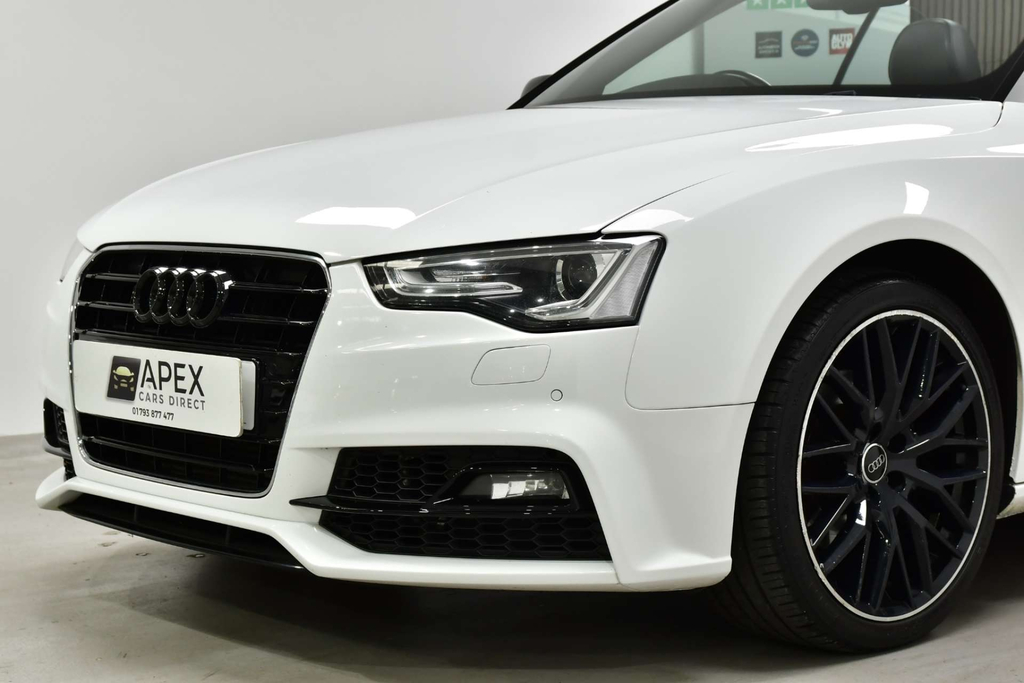 Audi A5 Tfsi S Line Special Edition Plus Convertible Petro White #6