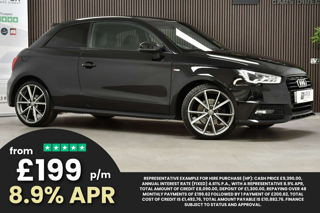 Audi A1 Tfsi Cod Black Edition Hatchback Eur
