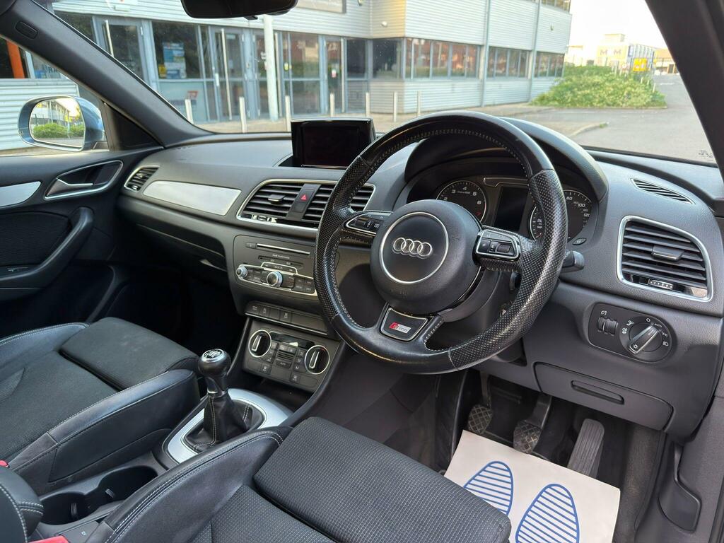 Audi Q3 2.0 Tdi S Line Plus S Tronic Quattro Euro 6 Ss Black #14