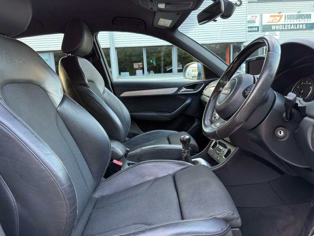 Audi Q3 2.0 Tdi S Line Plus S Tronic Quattro Euro 6 Ss Black #15