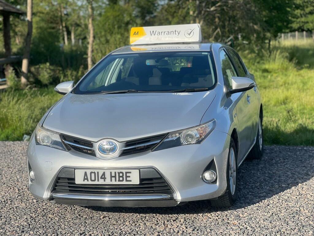 Toyota Auris Hatchback 1.8 Vvt-h Icon Cvt Euro 5 Ss 201 Silver