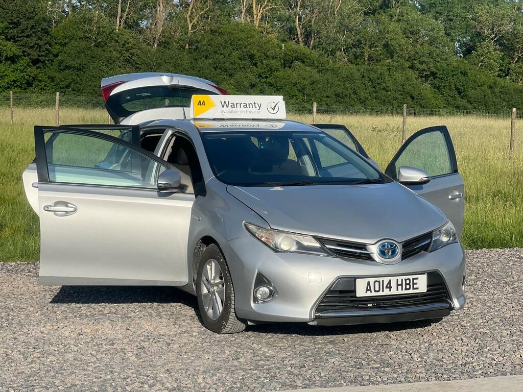 Toyota Auris Hatchback 1.8 Vvt-h Icon Cvt Euro 5 Ss 201 AO14HBE Silver #4