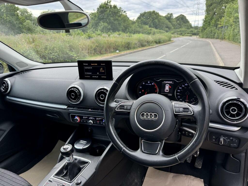Audi A3 1.6 Tdi Sport Sportback S Tronic Euro 6 Ss Black #14