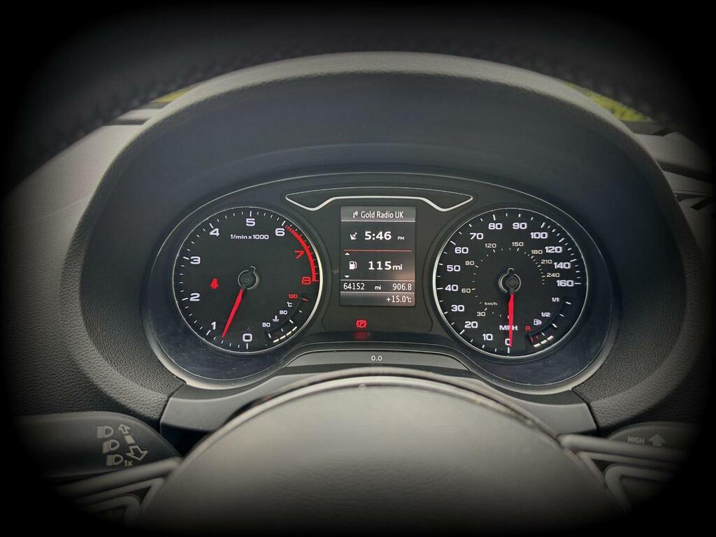 Audi A3 1.6 Tdi Sport Sportback S Tronic Euro 6 Ss Black #29