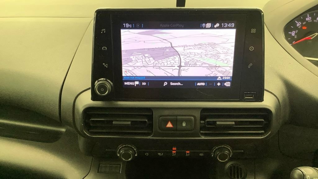 Peugeot Partner 1000 1.5 Bluehdi 100 Professional Premium Van White #11